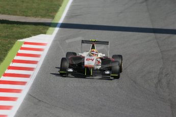 World © Octane Photographic Ltd. Saturday 9th May 2015. Campos Racing – Alex Palou. GP3 Qualifying – Circuit de Barcelona–Catalunya. Spain. Digital Ref: 1255LB1D7611