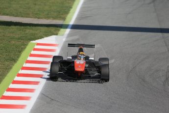 World © Octane Photographic Ltd. Saturday 9th May 2015. Trident – Artur Janosz. GP3 Qualifying – Circuit de Barcelona–Catalunya. Spain. Digital Ref: 1255LB1D7660