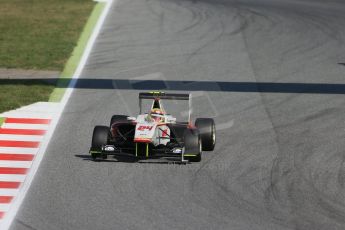 World © Octane Photographic Ltd. Saturday 9th May 2015. Campos Racing – Alex Palou. GP3 Qualifying – Circuit de Barcelona–Catalunya. Spain. Digital Ref: 1255LB1D7712