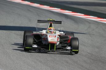 World © Octane Photographic Ltd. Saturday 9th May 2015. Campos Racing – Alex Palou. GP3 Qualifying – Circuit de Barcelona–Catalunya. Spain. Digital Ref: 1255LB1D7742