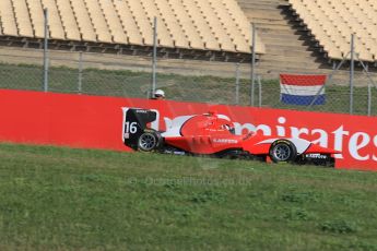 World © Octane Photographic Ltd. Saturday 9th May 2015. Arden International – Aleksander Bosak. GP3 Qualifying – Circuit de Barcelona–Catalunya. Spain. Digital Ref: 1255LW1L7149