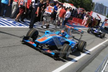 World © Octane Photographic Ltd. Saturday 9th May 2015. Jenzer Motorsport – Ralph Boschung. GP3 Race 1 – Circuit de Barcelona–Catalunya. Spain. Digital Ref: