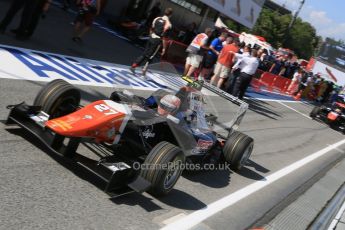 World © Octane Photographic Ltd. Saturday 9th May 2015. Trident – Luca Ghiotto. GP3 Race 1 – Circuit de Barcelona–Catalunya. Spain. Digital Ref: