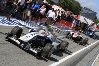 World © Octane Photographic Ltd. Saturday 9th May 2015. Carlin – Jann Mardenborough. GP3 Race 1 – Circuit de Barcelona–Catalunya. Spain. Digital Ref: