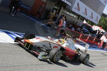 World © Octane Photographic Ltd. Saturday 9th May 2015. Campos Racing – Alex Palou. GP3 Race 1 – Circuit de Barcelona–Catalunya. Spain. Digital Ref: