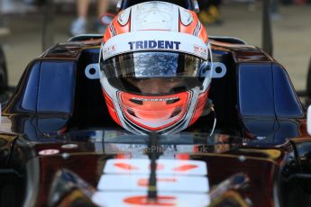 World © Octane Photographic Ltd. Saturday 9th May 2015. Trident – Luca Ghiotto. GP3 Race 1 – Circuit de Barcelona–Catalunya. Spain. Digital Ref: