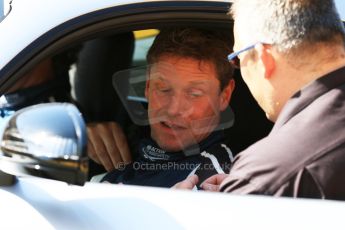 World © Octane Photographic Ltd. Saturday 9th May 2015. Bernd Maylander - Safety Car driver. GP3 Race 1 – Circuit de Barcelona–Catalunya. Spain. Digital Ref: