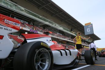 World © Octane Photographic Ltd. Sunday 10th May 2015. ART Grand Prix – Esteban Ocon. GP3 Race 2 – Circuit de Barcelona–Catalunya. Spain. Digital Ref: 1262CB5D1870