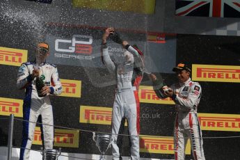 World © Octane Photographic Ltd. Sunday 10th May 2015. ART Grand Prix – Marvin Kirchhofer (1st), Koiranen GP – Jimmy Eriksson (2nd) and Carlin – Jann Mardenborough (3rd). GP3 Race 2 – Circuit de Barcelona–Catalunya. Spain. Digital Ref: 1262CB7D9664