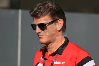 World © Octane Photographic Ltd. Manor Marussia F1 Team – Graeme Lowdon. Saturday 9th May 2015, F1 Spanish GP Paddock, Circuit de Barcelona-Catalunya, Spain. Digital Ref: 1260LB1D7466