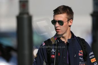 World © Octane Photographic Ltd. Infiniti Red Bull Racing RB11 – Daniil Kvyat. Saturday 9th May 2015, F1 Spanish GP Paddock, Circuit de Barcelona-Catalunya, Spain. Digital Ref: 1260LB1D7498