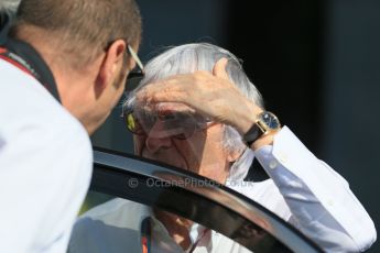 World © Octane Photographic Ltd. Bernie Ecclestone. Saturday 9th May 2015, F1 Spanish GP Paddock, Circuit de Barcelona-Catalunya, Spain. Digital Ref: 1260lb1d9082