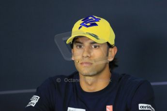 World © Octane Photographic Ltd. Sauber F1 Team – Felipe Nasr. Thursday 7th May 2015, F1 Spanish GP - Driver Press Conference Circuit de Barcelona-Catalunya, Spain. Digital Ref: 1245LB1D5613