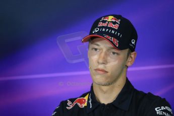 World © Octane Photographic Ltd. Infiniti Red Bull Racing – Daniil Kvyat. Thursday 7th May 2015, F1 Spanish GP - Driver Press Conference, Circuit de Barcelona-Catalunya, Spain. Digital Ref: 1245LB1D5620