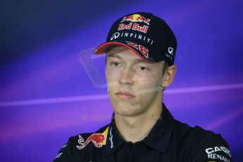 World © Octane Photographic Ltd. Infiniti Red Bull Racing – Daniil Kvyat. Thursday 7th May 2015, F1 Spanish GP - Driver Press Conference, Circuit de Barcelona-Catalunya, Spain. Digital Ref: 1245LB1D5629