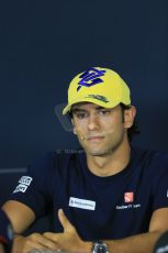 World © Octane Photographic Ltd. Sauber F1 Team – Felipe Nasr. Thursday 7th May 2015, F1 Spanish GP - Driver Press Conference Circuit de Barcelona-Catalunya, Spain. Digital Ref: 1245LB1D5693