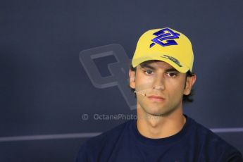 World © Octane Photographic Ltd. Sauber F1 Team – Felipe Nasr. Thursday 7th May 2015, F1 Spanish GP - Driver Press Conference Circuit de Barcelona-Catalunya, Spain. Digital Ref: 1245LB1D5697