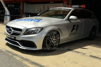 World © Octane Photographic Ltd. Mercedes AMG C63 Estate Medical Car. Thursday 7th May 2015, F1 Spanish GP v, Circuit de Barcelona-Catalunya, Spain. Digital Ref: 1244CB1L5866