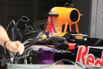 World © Octane Photographic Ltd. Infiniti Red Bull Racing RB11. Thursday 7th May 2015, F1 Spanish GP Pitlane, Circuit de Barcelona-Catalunya, Spain. Digital Ref: 1244CB7D1268