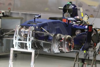 World © Octane Photographic Ltd. Scuderia Toro Rosso STR10. Thursday 7th May 2015, F1 Spanish GP Pitlane, Circuit de Barcelona-Catalunya, Spain. Digital Ref: 1244CB7D1318