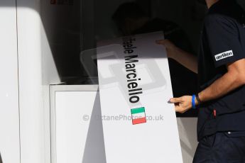 World © Octane Photographic Ltd. Sauber F1 Team Reserve Driver– Raffaele Marciello. Thursday 7th May 2015, F1 Spanish GP Pitlane Circuit de Barcelona-Catalunya, Spain. Digital Ref: 1244CB7D1343