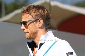 World © Octane Photographic Ltd. McLaren Honda MP4/30 - Jenson Button. Thursday 7th May 2015, F1 Spanish GP Paddock, Circuit de Barcelona-Catalunya, Spain. Digital Ref: 1244CB7D1518