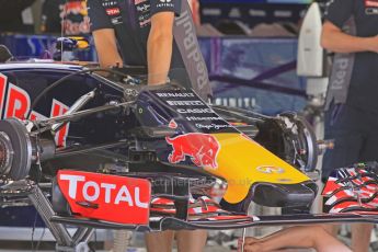 World © Octane Photographic Ltd. Infiniti Red Bull Racing RB11. Thursday 7th May 2015, F1 Spanish GP Pitlane, Circuit de Barcelona-Catalunya, Spain. Digital Ref: 1244CB7D1645