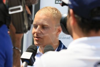 World © Octane Photographic Ltd. Williams Martini Racing FW37 – Valtteri Bottas. Thursday 7th May 2015, F1 Spanish GP Paddock, Circuit de Barcelona-Catalunya, Spain. Digital Ref: 1244CB7D1674