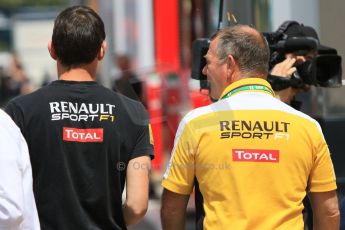 World © Octane Photographic Ltd. Renault Sport F1. Thursday 7th May 2015, F1 Spanish GP Paddock, Circuit de Barcelona-Catalunya, Spain. Digital Ref: 1244CB7D1708