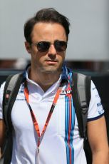 World © Octane Photographic Ltd. Williams Martini Racing FW37 – Felipe Massa. Thursday 7th May 2015, F1 Spanish GP Paddock, Circuit de Barcelona-Catalunya, Spain. Digital Ref: 1244LB1D5460