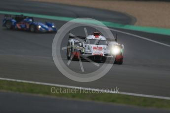 World © Octane Photographic Ltd. FIA World Endurance Championship (WEC), 6 Hours of Nurburgring , Germany - Practice, Friday 28th August 2015. Audi Sport Team Joest- Audi R18 e-tron Quatrro - LMP1 - Andre Lotterer, Benoit Treluyer and Marcel Fassler and Signatech Alpine – Alpine A450b - LMP2 - Nelson Panciatici, Paul-Loup Chatin and Vincent Capillaire. Digital Ref : 1392LB1D2886