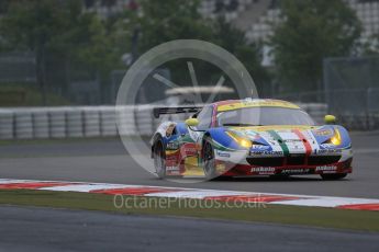 World © Octane Photographic Ltd. FIA World Endurance Championship (WEC), 6 Hours of Nurburgring , Germany - Practice, Friday 28th August 2015. AF Corse – Ferrari F458 Italia GT2 - LMGTE Pro – Davide Rigon and James Calado. Digital Ref : 1392LB1D3219