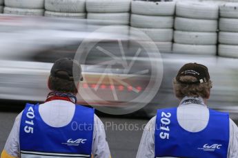 World © Octane Photographic Ltd. FIA World Endurance Championship (WEC), 6 Hours of Nurburgring , Germany - Practice, Friday 28th August 2015. Marshals. Digital Ref : 1392LB1D3523