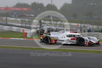 World © Octane Photographic Ltd. FIA World Endurance Championship (WEC), 6 Hours of Nurburgring , Germany - Practice, Friday 28th August 2015. Audi Sport Team Joest- Audi R18 e-tron Quatrro - LMP1 - Oliver Jarvis, Lucas di Grassi and Loic Duval. Digital Ref : 1392LB7D4849