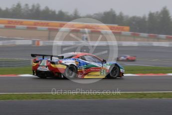 World © Octane Photographic Ltd. FIA World Endurance Championship (WEC), 6 Hours of Nurburgring , Germany - Practice, Friday 28th August 2015. AF Corse – Ferrari F458 Italia GT2 - LMGTE Pro – Gianmaria Bruni, Toni Vilander. Digital Ref : 1392LB7D4902