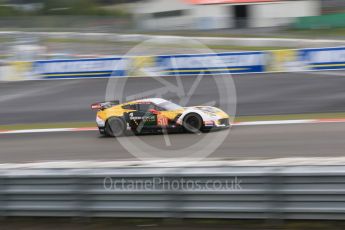 World © Octane Photographic Ltd. FIA World Endurance Championship (WEC), 6 Hours of Nurburgring , Germany - Practice, Friday 28th August 2015. Labre Competition – Chevrolet Corvette C7.R - LMGTE Am – Gianluca Roda, Paolo Ruberti and Kristian Poulson. Digital Ref : 1392LB7D5368