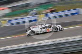 World © Octane Photographic Ltd. FIA World Endurance Championship (WEC), 6 Hours of Nurburgring , Germany - Practice, Friday 28th August 2015. Porsche Team – Porsche 919 Hybrid - LMP1 - Timo Bernhard, Mark Webber and Brendon Hartley. Digital Ref : 1392LB7D5436