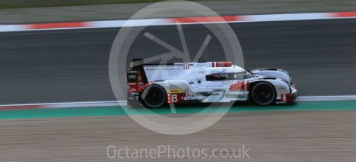World © Octane Photographic Ltd. FIA World Endurance Championship (WEC), 6 Hours of Nurburgring , Germany - Press Conference, Friday 28th August 2015. Audi Sport Team Joest- Audi R18 e-tron Quatrro - LMP1 - Oliver Jarvis, Lucas di Grassi and Loic Duval. Digital Ref : 1394LB1D4448