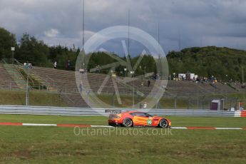World © Octane Photographic Ltd. FIA World Endurance Championship (WEC), 6 Hours of Nurburgring , Germany - Press Conference, Friday 28th August 2015. Aston Martin Racing V8 – Aston Martin Vantage V8 - LMGTE Pro – Fernando Rees, Alex MacDowell and Richie Stanaway. Digital Ref : 1394LB1D4948