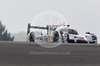 World © Octane Photographic Ltd. FIA World Endurance Championship (WEC), 6 Hours of Nurburgring , Germany - Practice 3, Saturday 29th August 2015. Porsche Team – Porsche 919 Hybrid - LMP1 - Timo Bernhard, Mark Webber and Brendon Hartley. Digital Ref : 1395LB1D4996