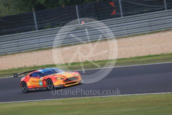 World © Octane Photographic Ltd. FIA World Endurance Championship (WEC), 6 Hours of Nurburgring , Germany - Practice 3, Saturday 29th August 2015. Aston Martin Racing V8 – Aston Martin Vantage V8 - LMGTE Pro – Fernando Rees, Alex MacDowell and Richie Stanaway. Digital Ref : 1395LB1D5208