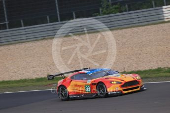 World © Octane Photographic Ltd. FIA World Endurance Championship (WEC), 6 Hours of Nurburgring , Germany - Practice 3, Saturday 29th August 2015. Aston Martin Racing V8 – Aston Martin Vantage V8 - LMGTE Pro – Fernando Rees, Alex MacDowell and Richie Stanaway. Digital Ref : 1395LB1D5280