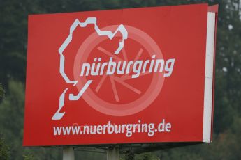World © Octane Photographic Ltd. FIA World Endurance Championship (WEC), 6 Hours of Nurburgring , Germany - Practice 3, Saturday 29th August 2015. Circuit sign. Digital Ref : 1395LB1D5370