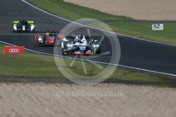 World © Octane Photographic Ltd. FIA World Endurance Championship (WEC), 6 Hours of Nurburgring , Germany - Practice 3, Saturday 29th August 2015. Straka Racing – Gibson 015S - LMP2 – Nick Leventis, Jonny Kane and Danny Watts and Team SARD Morand – Morgan Evo – LMP2 – Oliver Webb, Pierre Ragues and Archie Hamilton. Digital Ref : 1395LB1D5702
