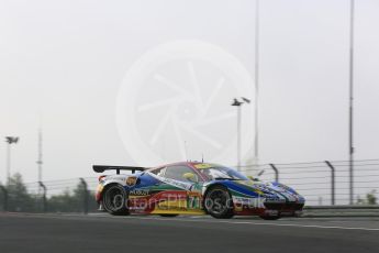 World © Octane Photographic Ltd. FIA World Endurance Championship (WEC), 6 Hours of Nurburgring , Germany - Practice 3, Saturday 29th August 2015. AF Corse – Ferrari F458 Italia GT2 - LMGTE Pro – Davide Rigon and James Calado. Digital Ref : 1395LB5D0513