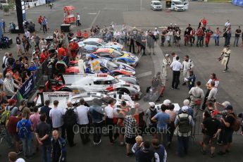 World © Octane Photographic Ltd. FIA World Endurance Championship (WEC), 6 Hours of Nurburgring , Germany - Qualifying Parc Ferme, Saturday 29th August 2015. Digital Ref : 1397LB1D6206