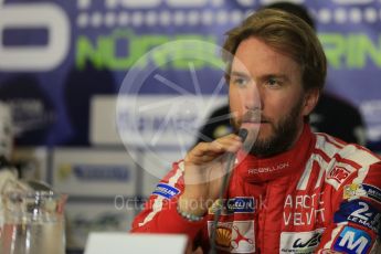 World © Octane Photographic Ltd. FIA World Endurance Championship (WEC), 6 Hours of Nurburgring , Germany - Qualifying Press Conference, Saturday 29th August 2015. Rebellion Racing – Rebellion R-One - LMP1 - Nick Heidfeld. Digital Ref : 1397LB5D1148