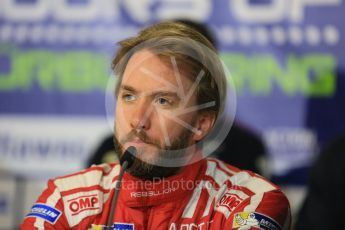 World © Octane Photographic Ltd. FIA World Endurance Championship (WEC), 6 Hours of Nurburgring , Germany - Qualifying Press Conference, Saturday 29th August 2015. Rebellion Racing – Rebellion R-One - LMP1 - Nick Heidfeld. Digital Ref : 1397LB5D1149