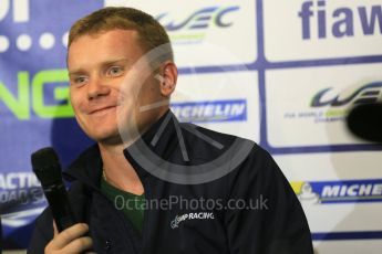 World © Octane Photographic Ltd. FIA World Endurance Championship (WEC), 6 Hours of Nurburgring , Germany - Qualifying Press Conference, Saturday 29th August 2015. SMP Racing – Ferrari F458 Italia GT2 - LMGTE Am – Viktor Shaitar. Digital Ref : 1397LB5D1161