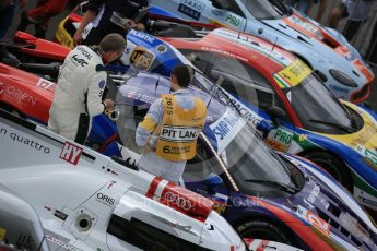 World © Octane Photographic Ltd. FIA World Endurance Championship (WEC), 6 Hours of Nurburgring , Germany - Qualifying Parc Ferme with Audi, Ferrari and Aston Martin, Saturday 29th August 2015. Digital Ref : 1397LB5D1164